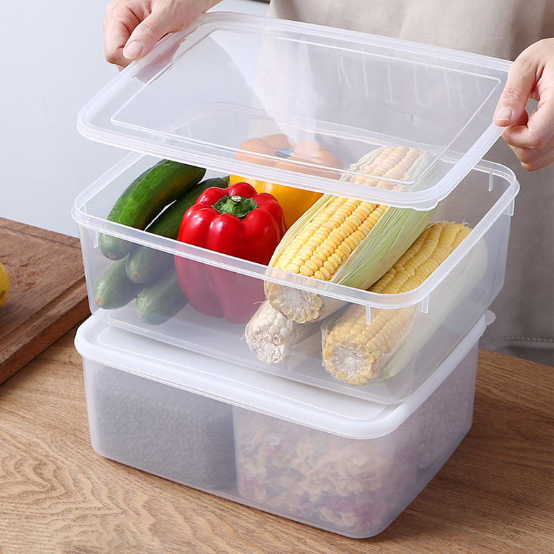 4 in 1 Removable Compartments Fruits Meat Food Fridge Refrigerator ...