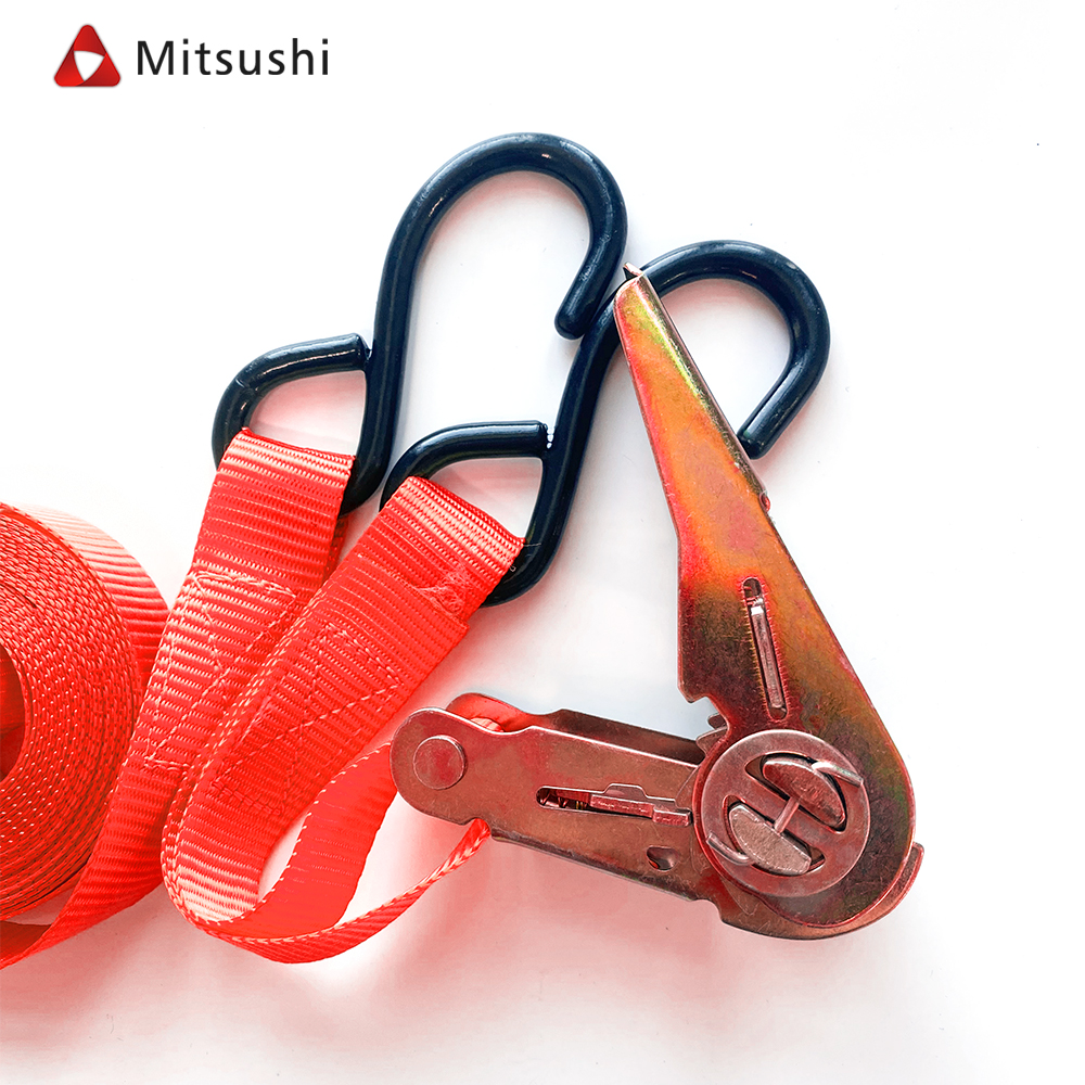 Mitsushi 5m Cargo Rope Heavy Duty Adjustable Ratchet Cargo Tie Down ...