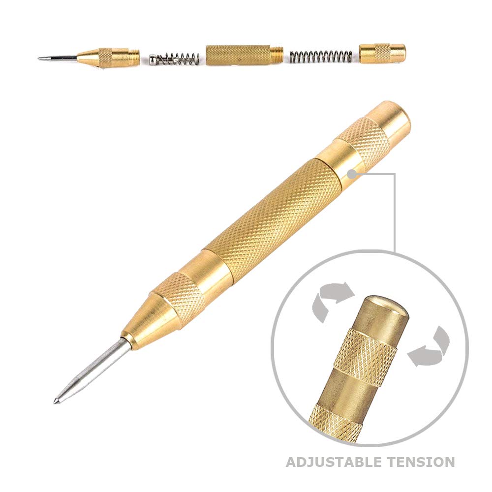 Automatic Centre Punch 5'' Automatic Center Pin Punch Strike Spring