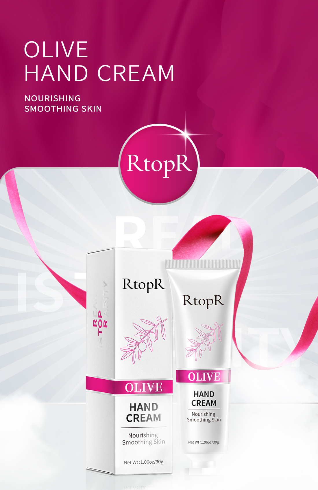 RtopR FDA Olive Moisturizing Nourishing Hand Cream Anti-Aging Whitening ...