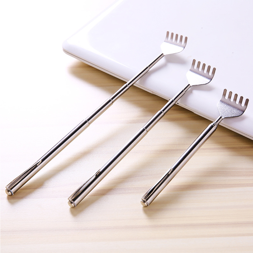 Back Massage Tools Stainless Steel Telescopic Anti Itch Claw Extendable ...