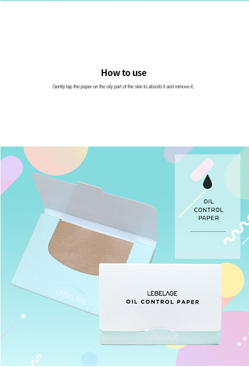 Lebelage Oil Control Paper - 50 Sheets | Shopee Philippines