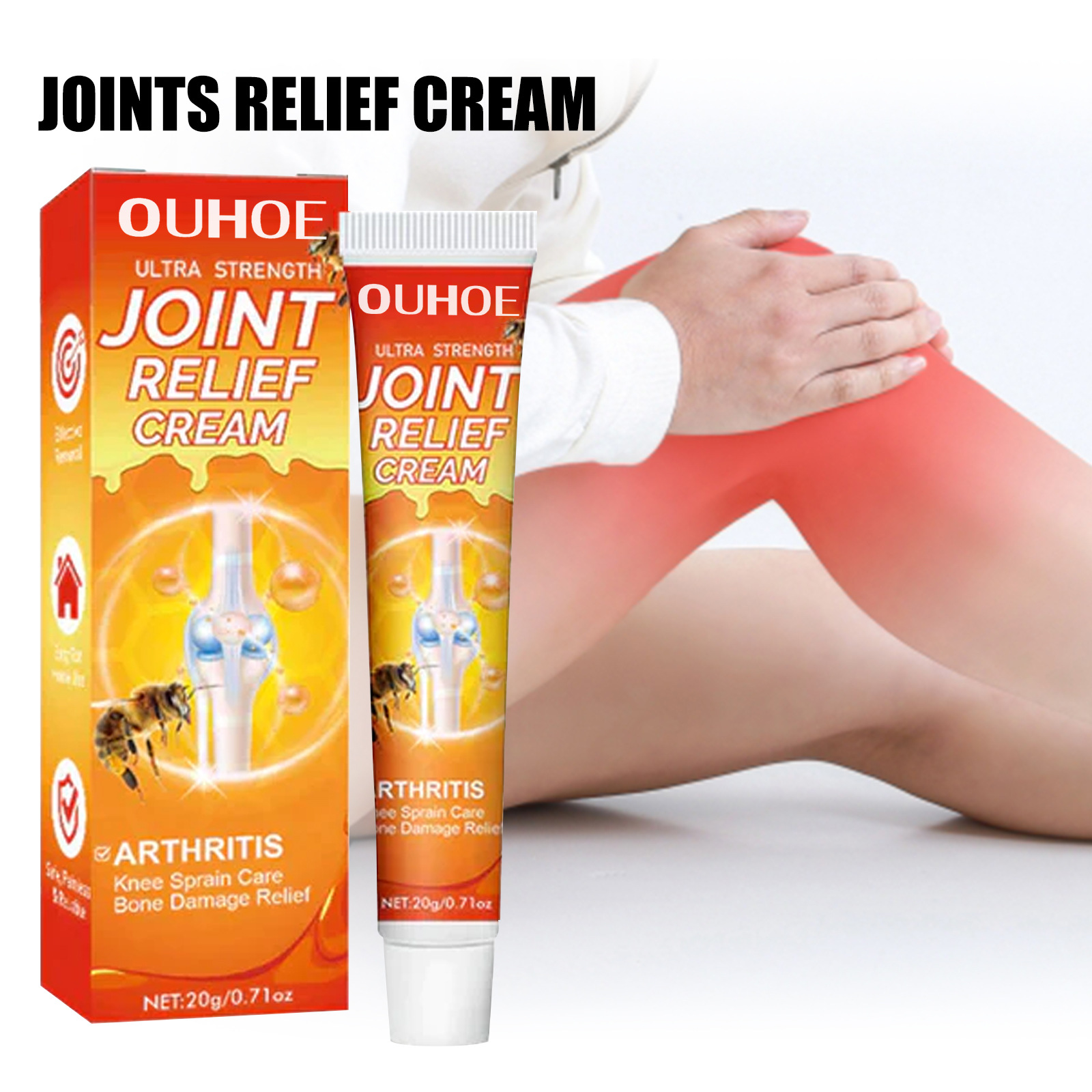 Bee Venom Cream Joint Relief Ointment Pain Relief knee Propolis Cream