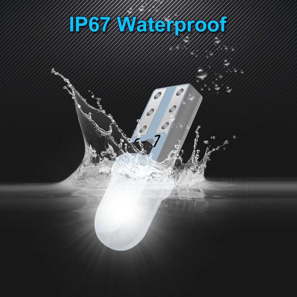 T5 LED Buld Dash Lights W3W W1.2W Dashboard Indicator Light Cluster ...