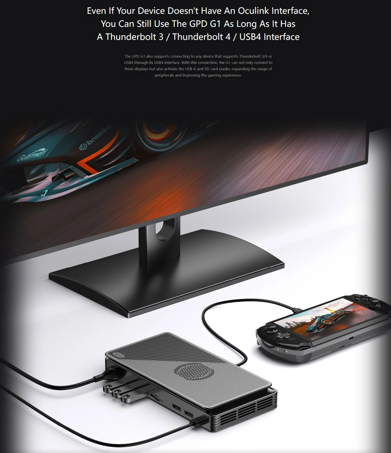 GPD G1 AMD Radeon RX 7600M XT Graphics Card Expansion Dock | Shopee ...