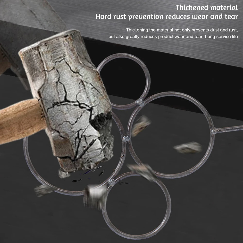 5cm/6.5cm/8.5cm/10cm Ironing Ring Flaming Bottle Iron Ring Glass Bottle ...