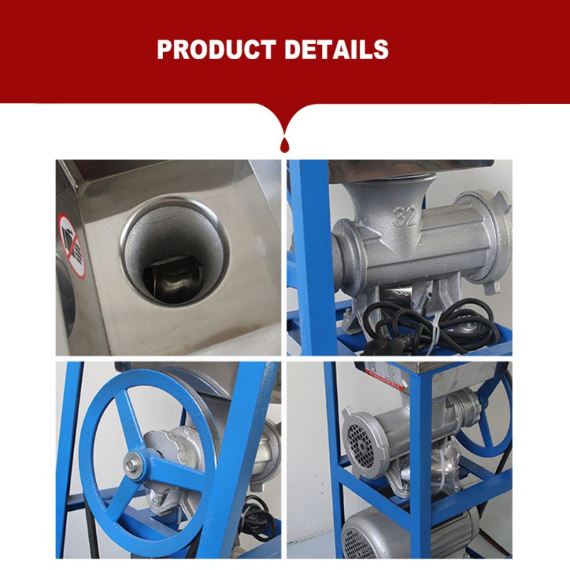 Commercial Electric Meat Grinder Large Bone Crusher Ground Chicken ...