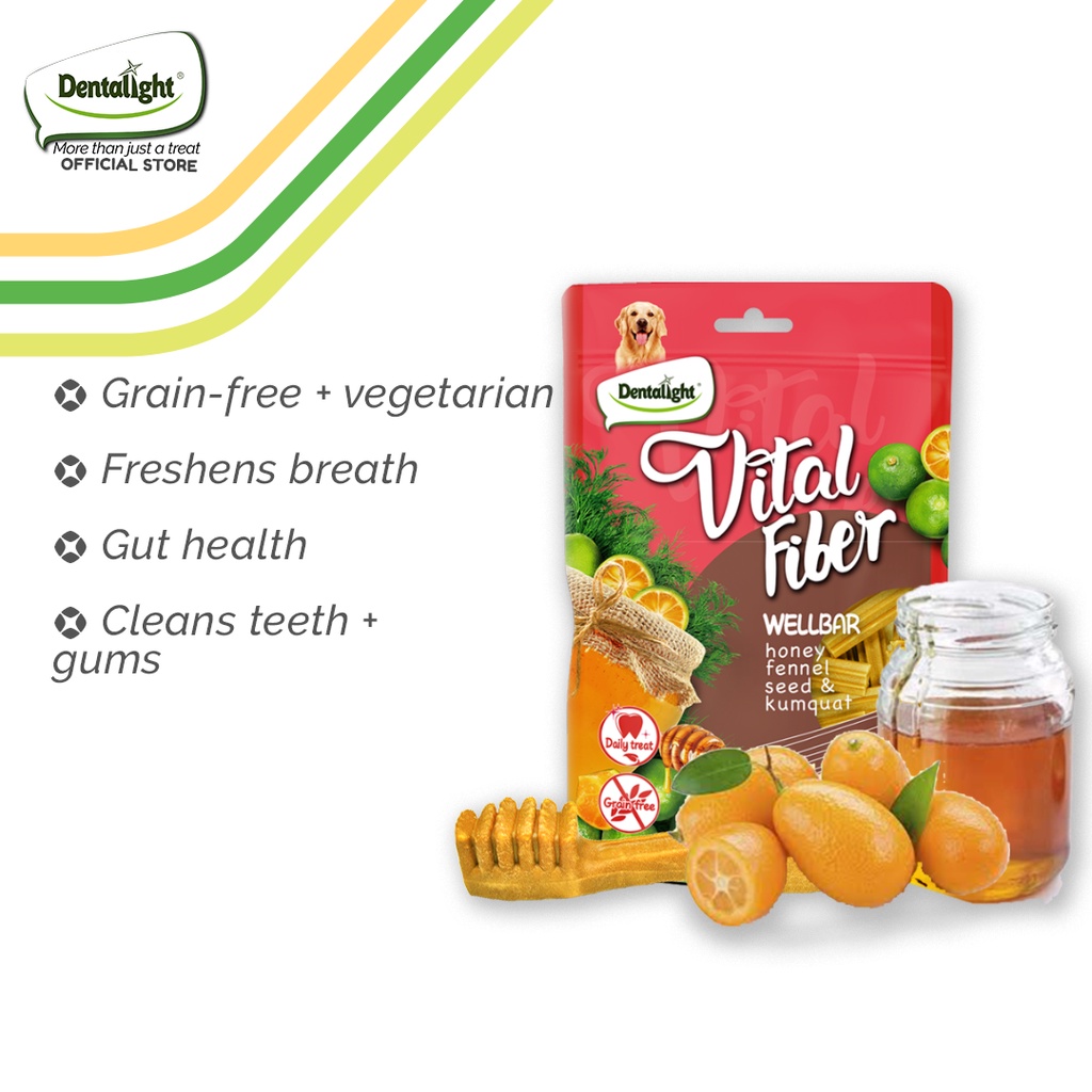 Picture Idea: Dentalight Vital Fiber Toothbrush Shaped Healthy And Grain Free Dental