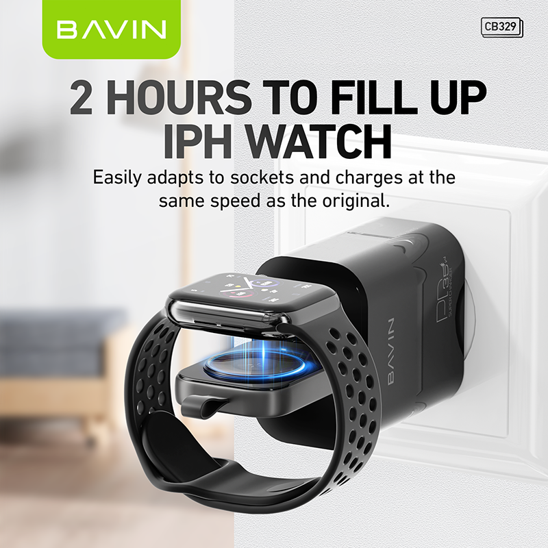 BAVIN CB329 Mini Magnetic Wireless Direct Charger Portable & Widely ...