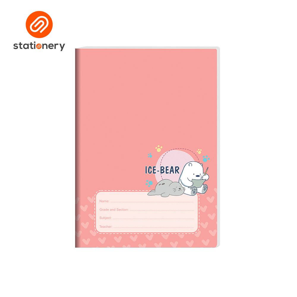 Advance We Bare Bears Writing Notebook 80lvs Pack of 7 | Shopee Philippines
