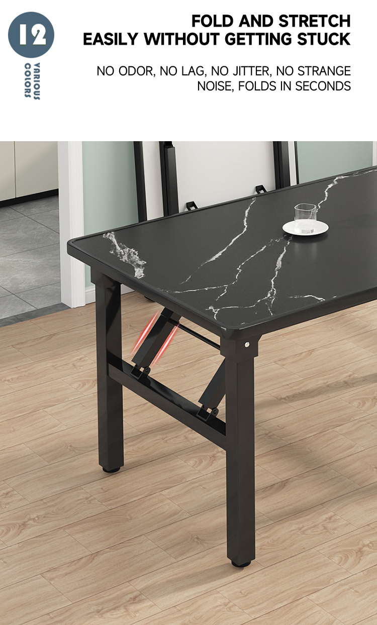 Evora Foldable Table Desk Multipurpose Dining/Computer Study Table ...