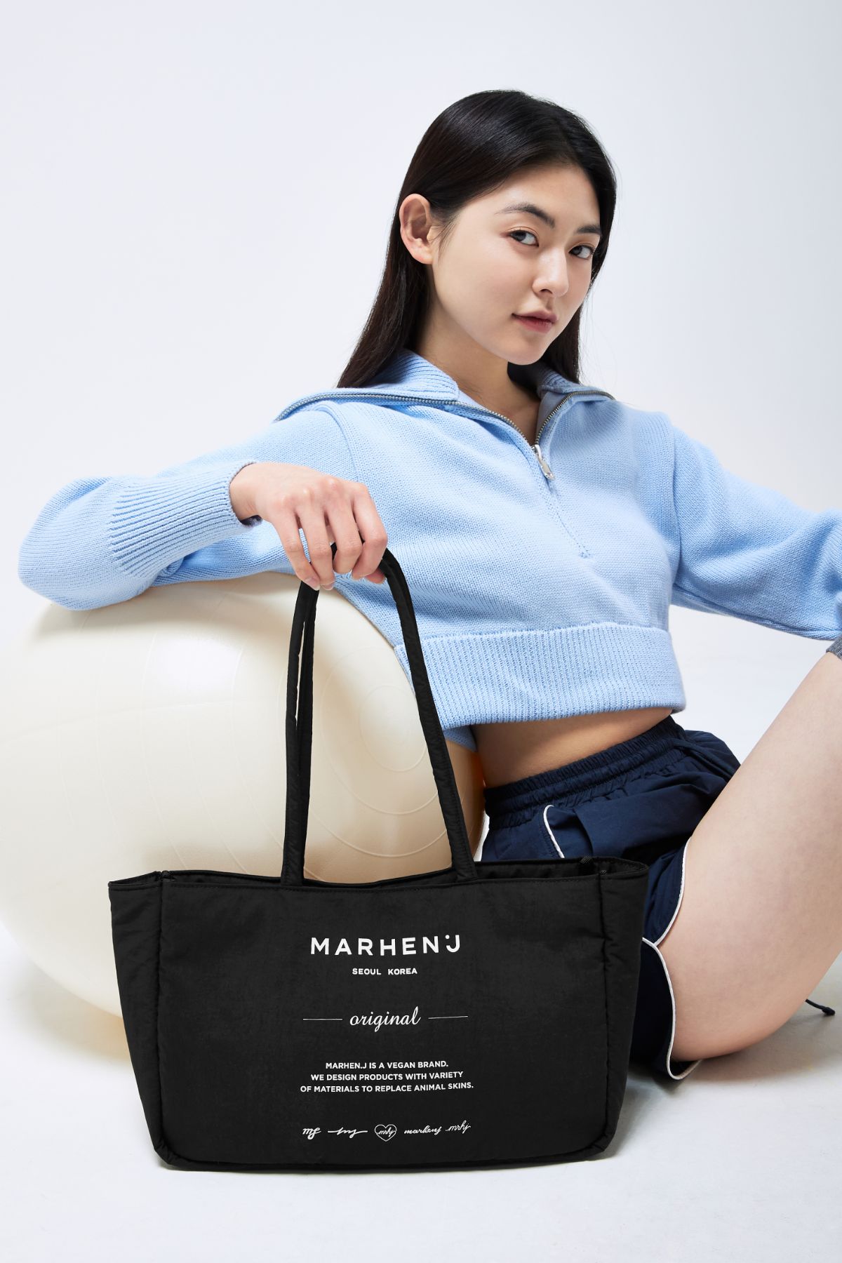 ☆MARHEN.J☆ Air Poster Padded Shoulder Bag AIR POSTER - MARHEN.J