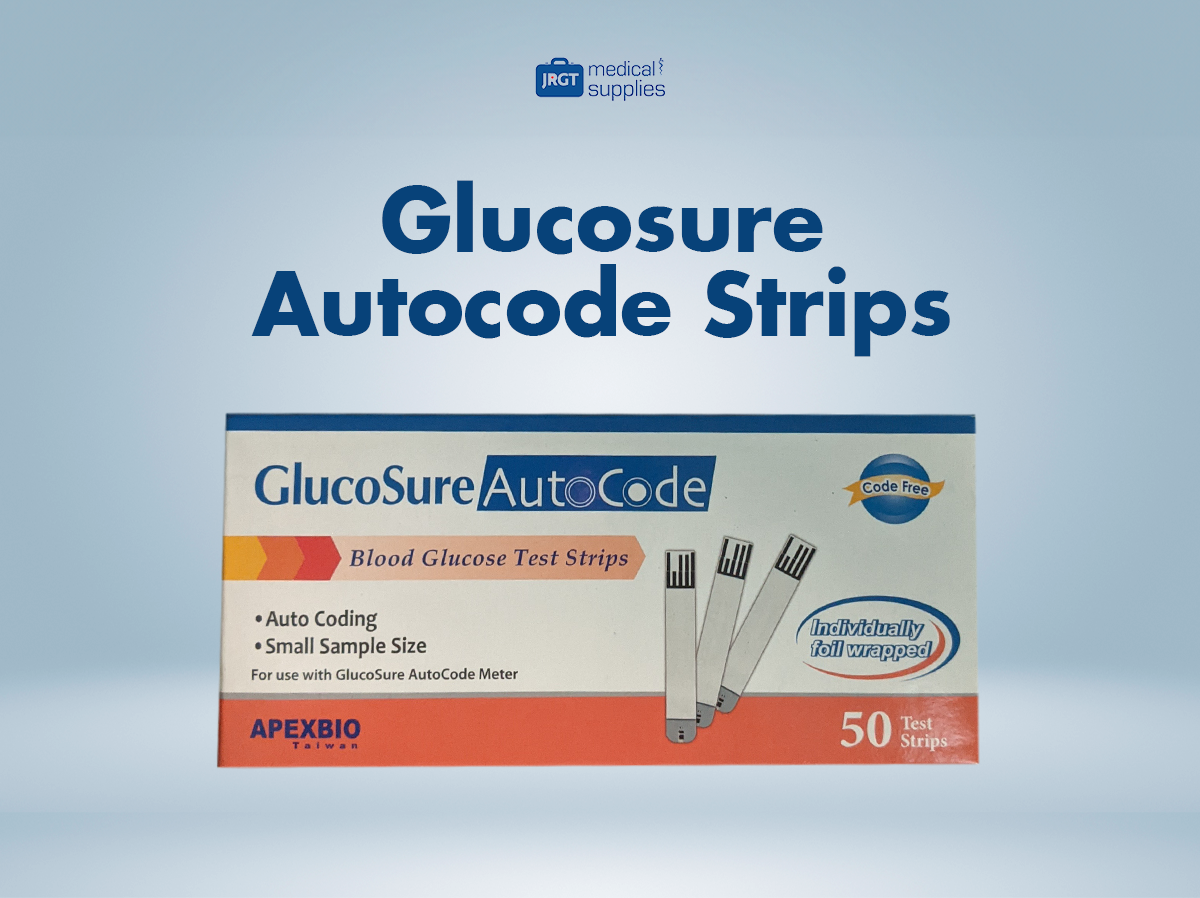 Glucosure Autocode Blood Glucose Test Strips - 50pcs for Accurate ...