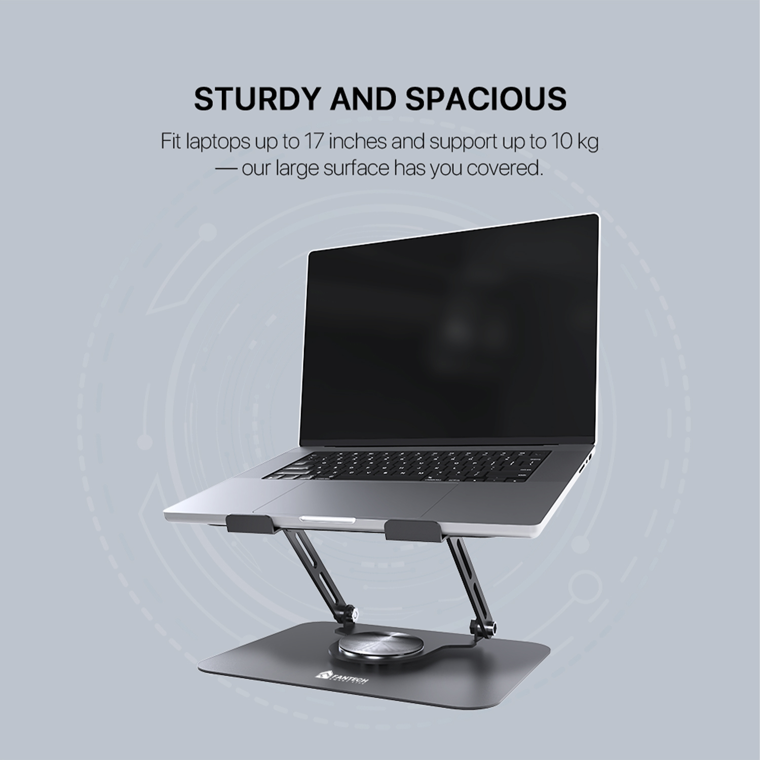 Fantech NS10 Notebook Stand Adjustable Metal Laptop Stand or Desk ...
