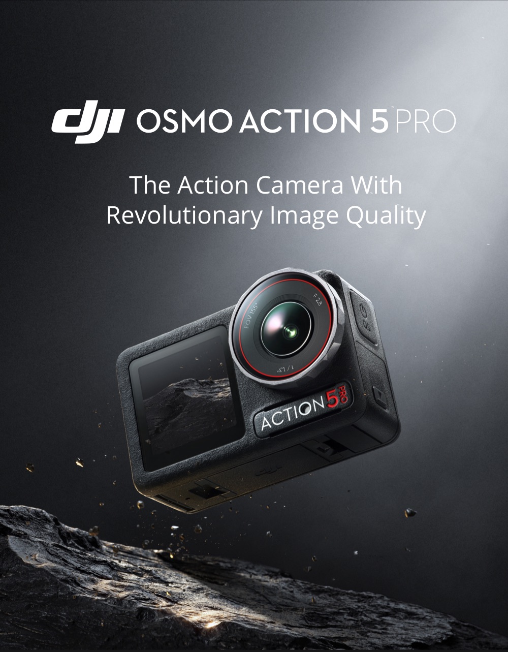 DJI Osmo Action 5 Pro New Gen 1/1.3" sensor Subject Tracking 32x