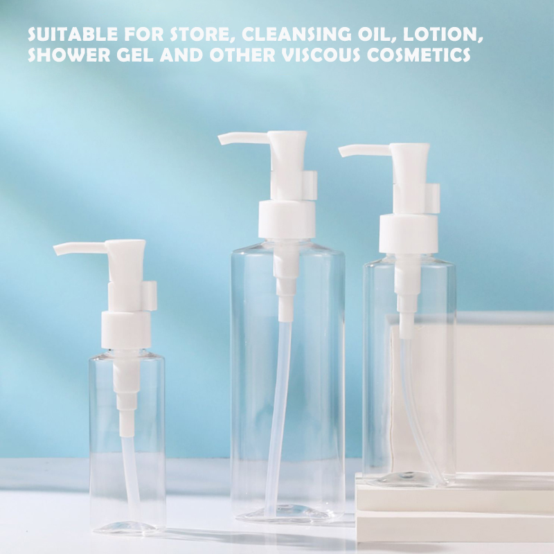 50ml/100ml Clear Travel Portable Emulsion Lotion Shampoo Organizer ...