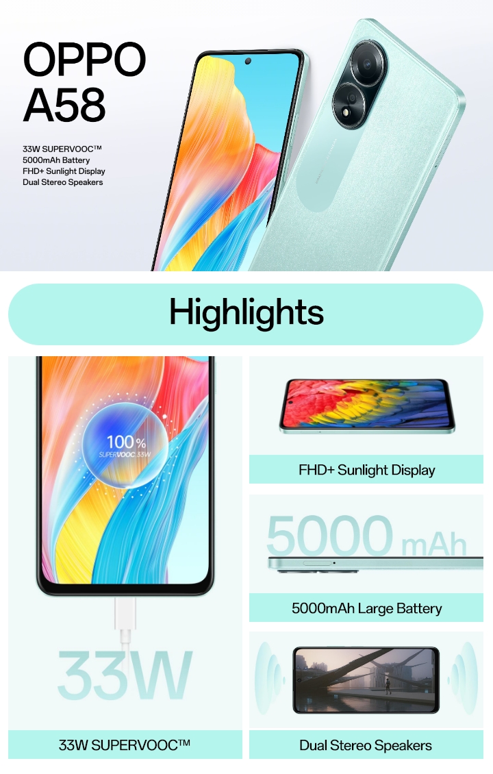 OPPO Nigeria on Instagram: Introducing the A38🎉 Get ready for epic  adventures with its 33W SUPERVOOCTM, 5000mAh battery, and MediaTek Helio  G85 for non-stop fun. Take pictures like a pro with the