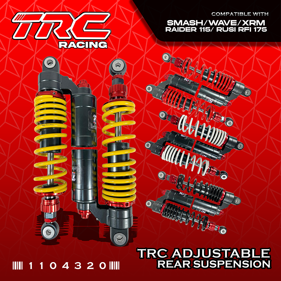 TRC Racing Shock Suspension 320mm For Wave Xrm Tmx Smash Rusi RFI 1104