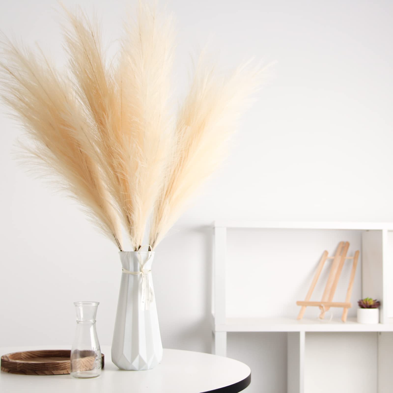Artificial Pampas Grass Fake Reed Bouquet Wedding Home Living Room DIY ...