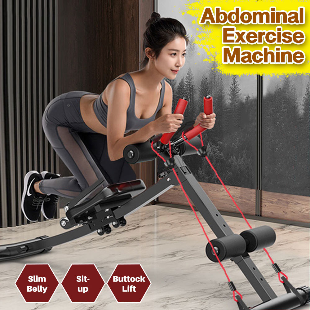 Abdominal Fitness Equipment, folding abdominal board, sit-up aid ab ...