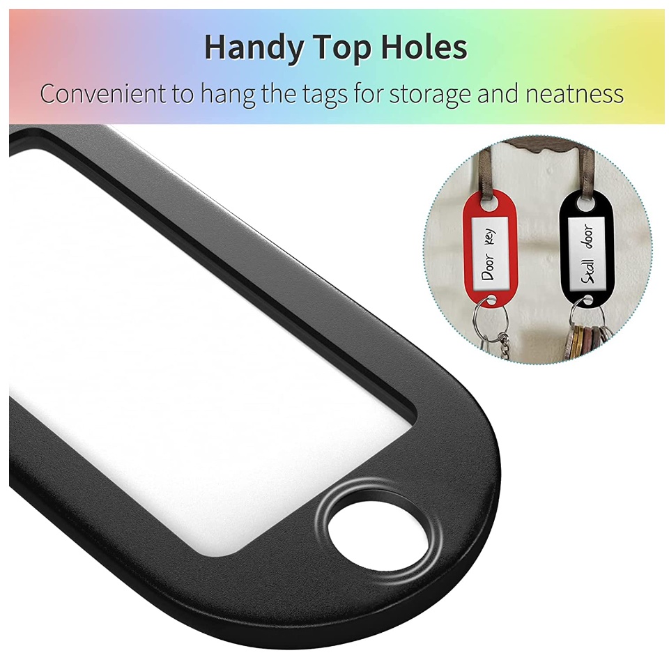 Label Key Chain Ring Storage Key Identification Number Sticker Name ...