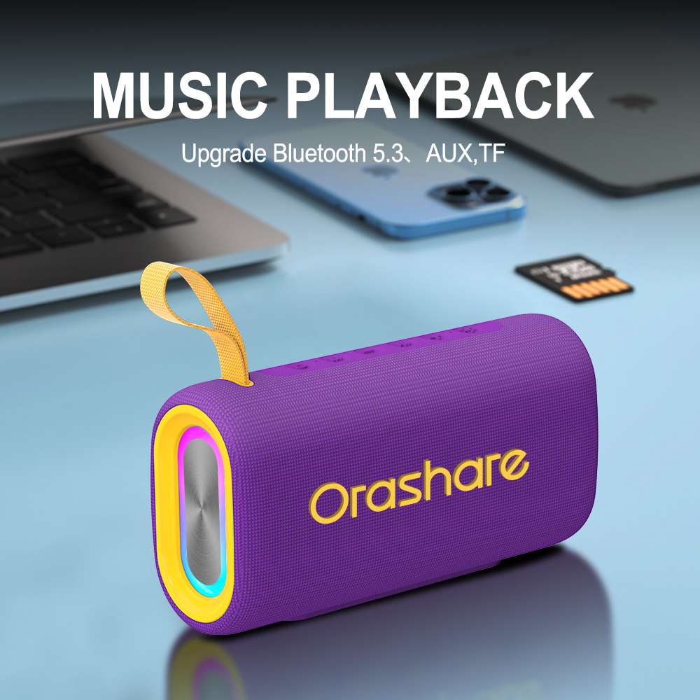 Orashare BS08 Portable Bluetooth Speaker 10W Wireless Speaker Super ...