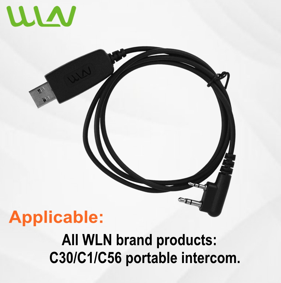Wln 2 Pin Usb Programming Cable for Kd-c1 Kd-c1 Plus Kd- uv1 Two Way ...