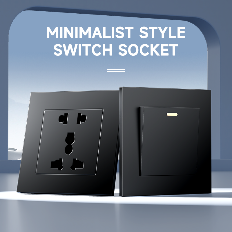 Yowxii Modern Smart 1/2/3 Gang Light Switch Outlet Universal Wall ...