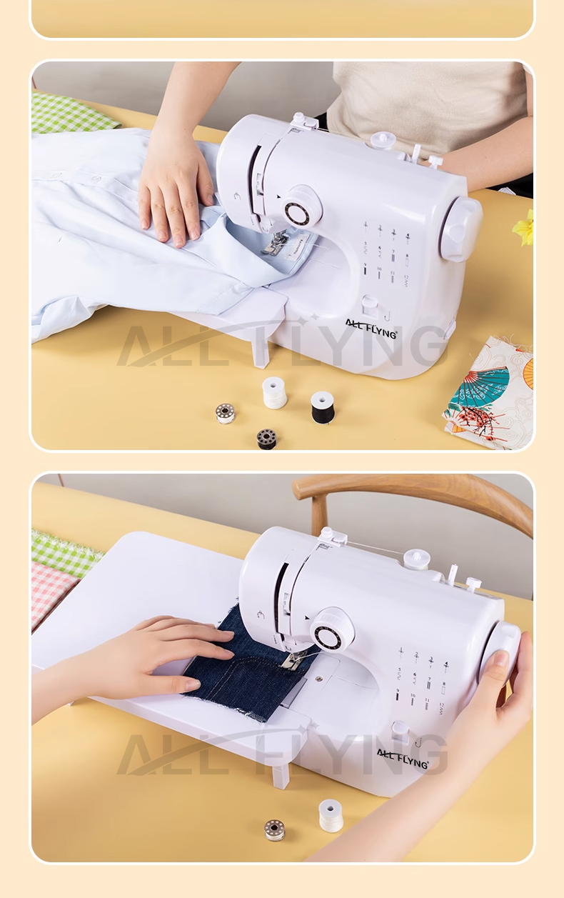 【ALL FLYING】Portable Electric 609 Sewing Machine Household upgradation ...
