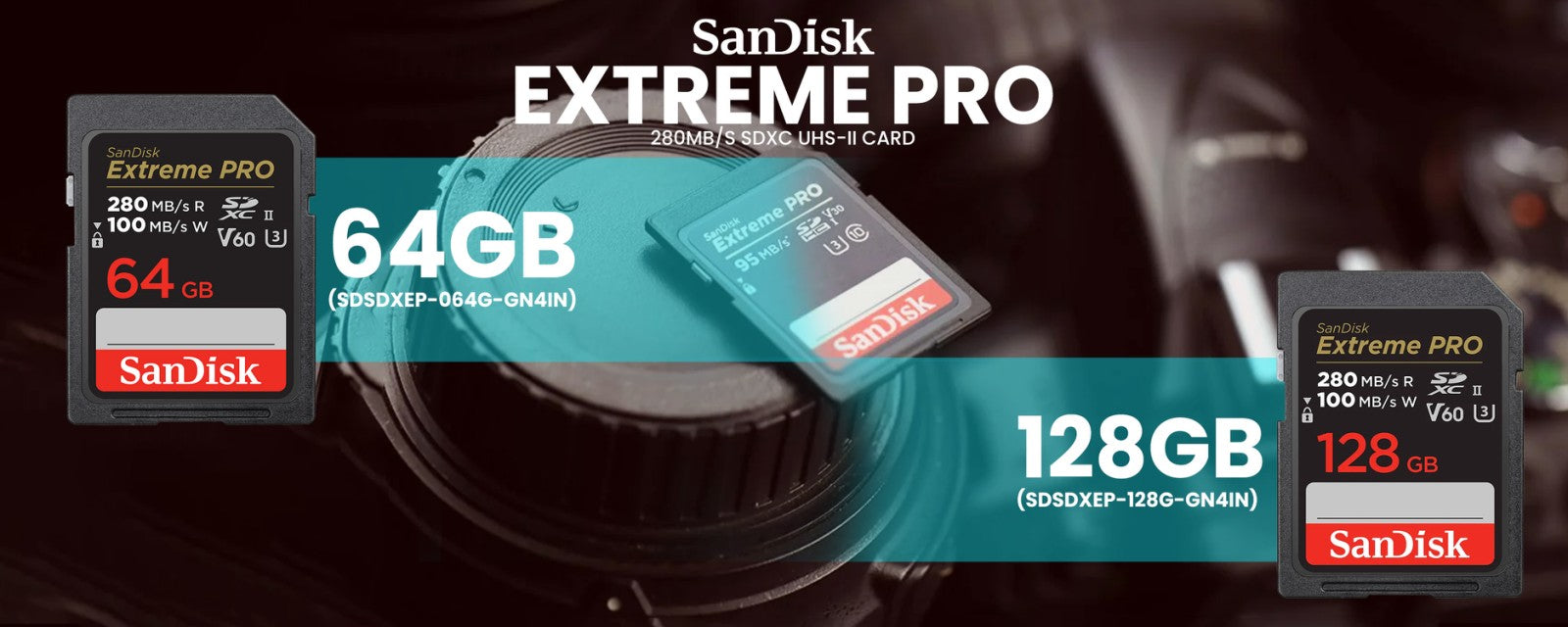 Sandisk Extreme Pro 280MB/S SDXC UHS-II Card | Shopee Philippines