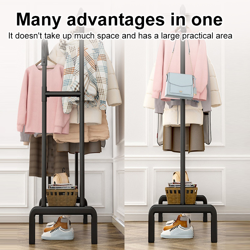 Retract Bedroom Clothes Rack Drying Rack Wardrobe Clothes Organizer ...