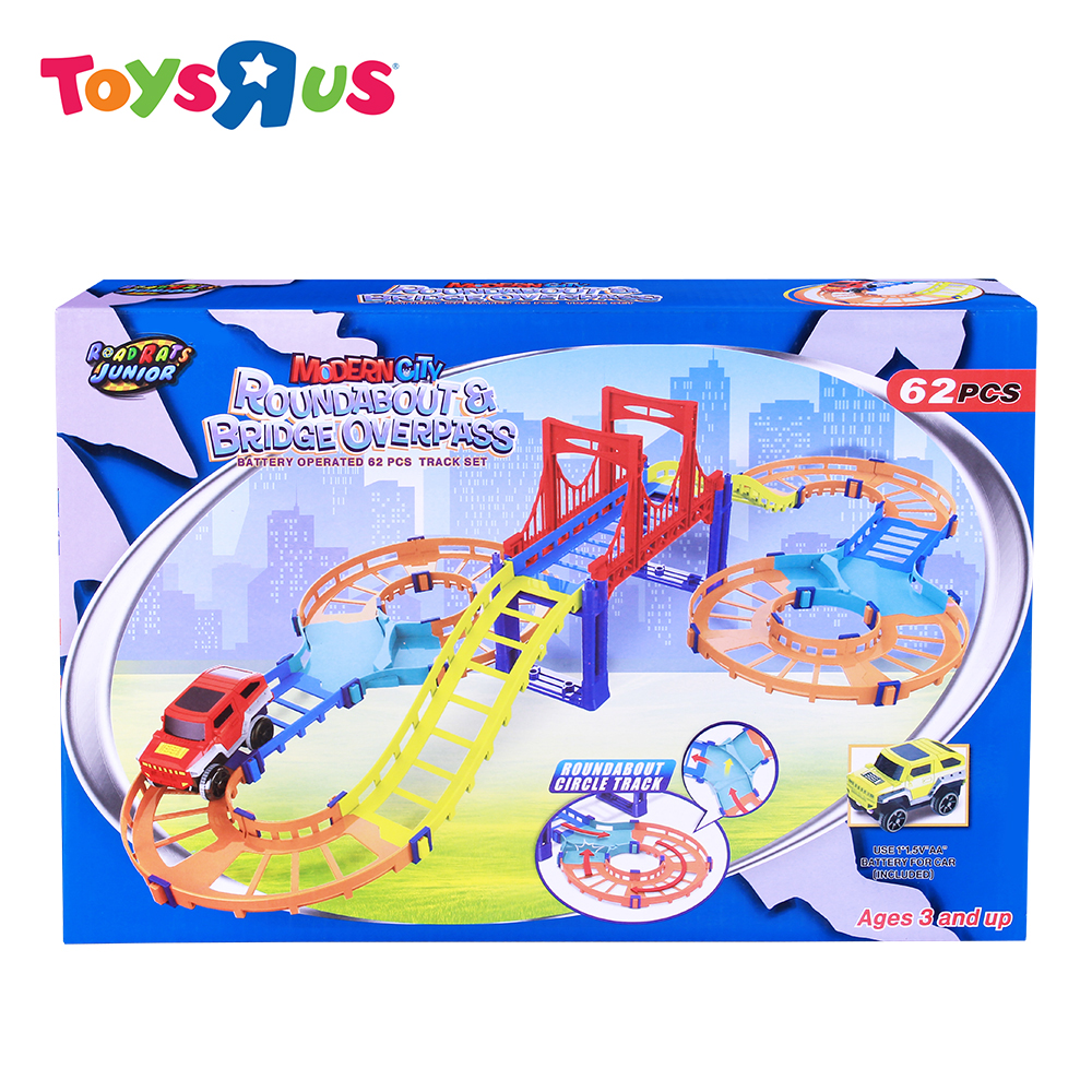 Road Rats Junior Modern City - Roundabout and Bridge Overpass | Shopee ...