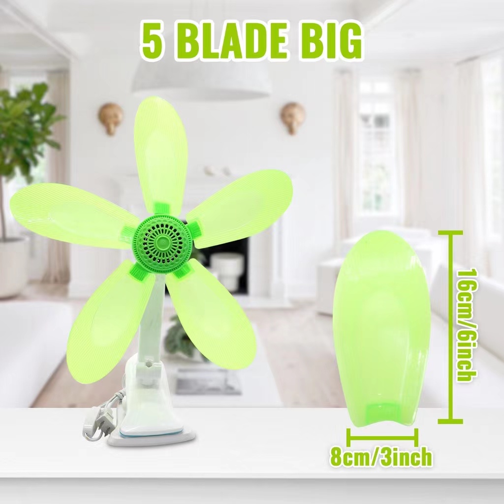 Original HTM Clip Fan Fan Big Size 5 Blades Clip Fan/Table Clip Fan ...