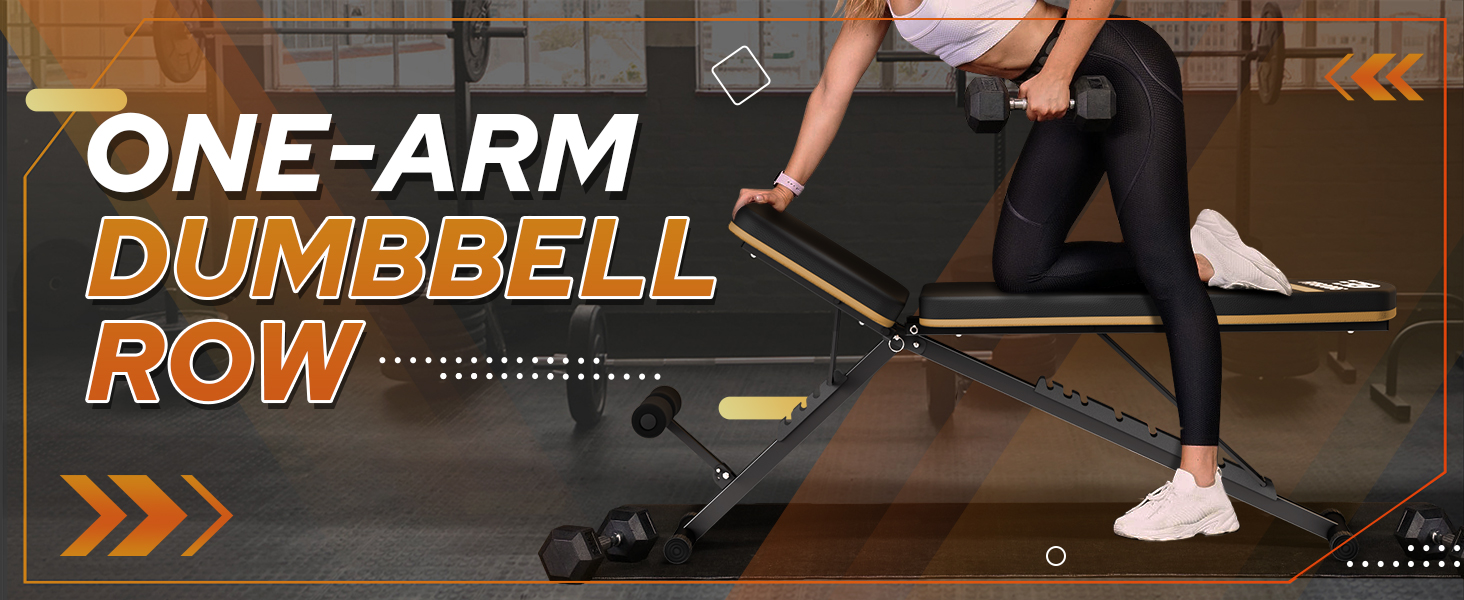 COD 】Weight Bench Press，Foldable Dumbbell Bench, Workout Bench for Home ...