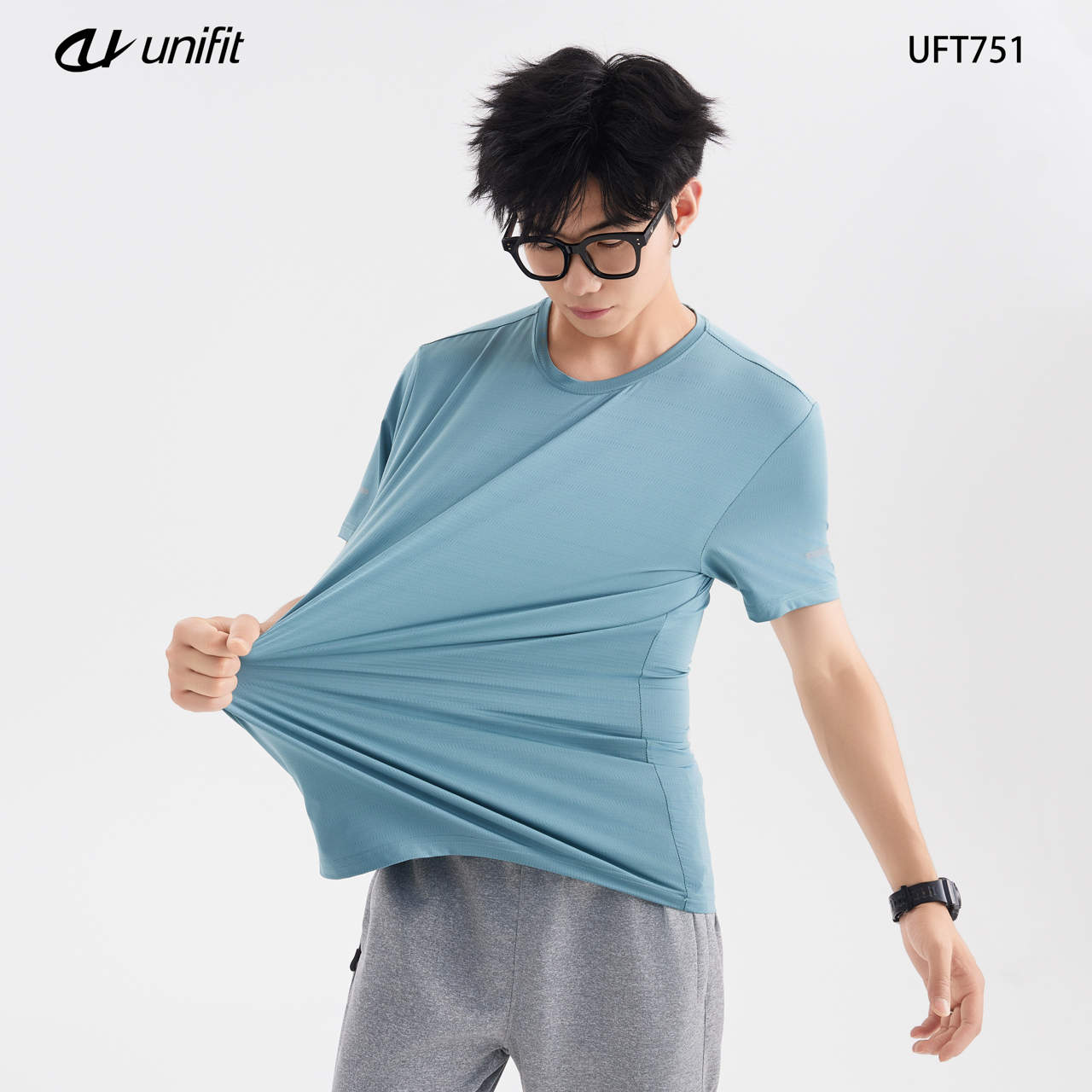 UNIFIT DRI FIT T-Shirts For Men Breathable Sports Gym And Running ...