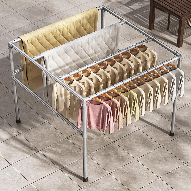 Heavy Duty Drying Rack Stainless Indoor Outdoor Rack Organizer Carbon ...