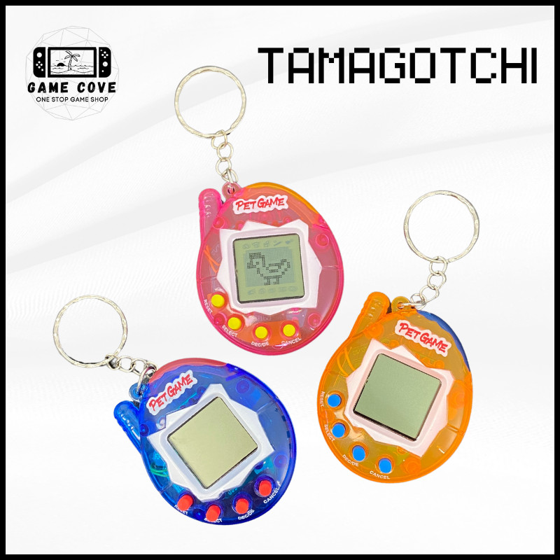 Tamagotchi Handheld Key Chain Pocketable Retro Gaming Console