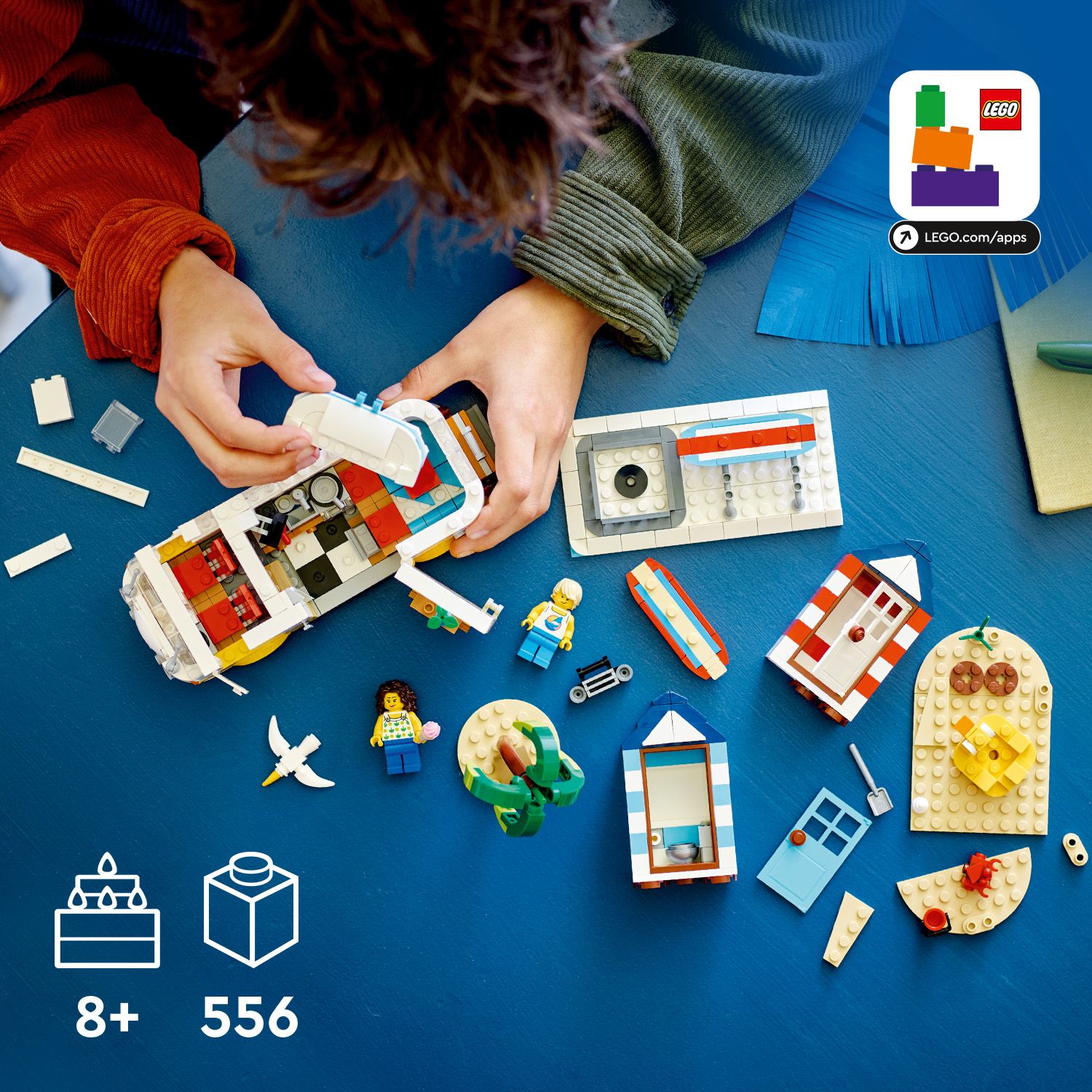 Lego Camper Van Lego Creator Family Holiday LEGO CREATOR: Caravan