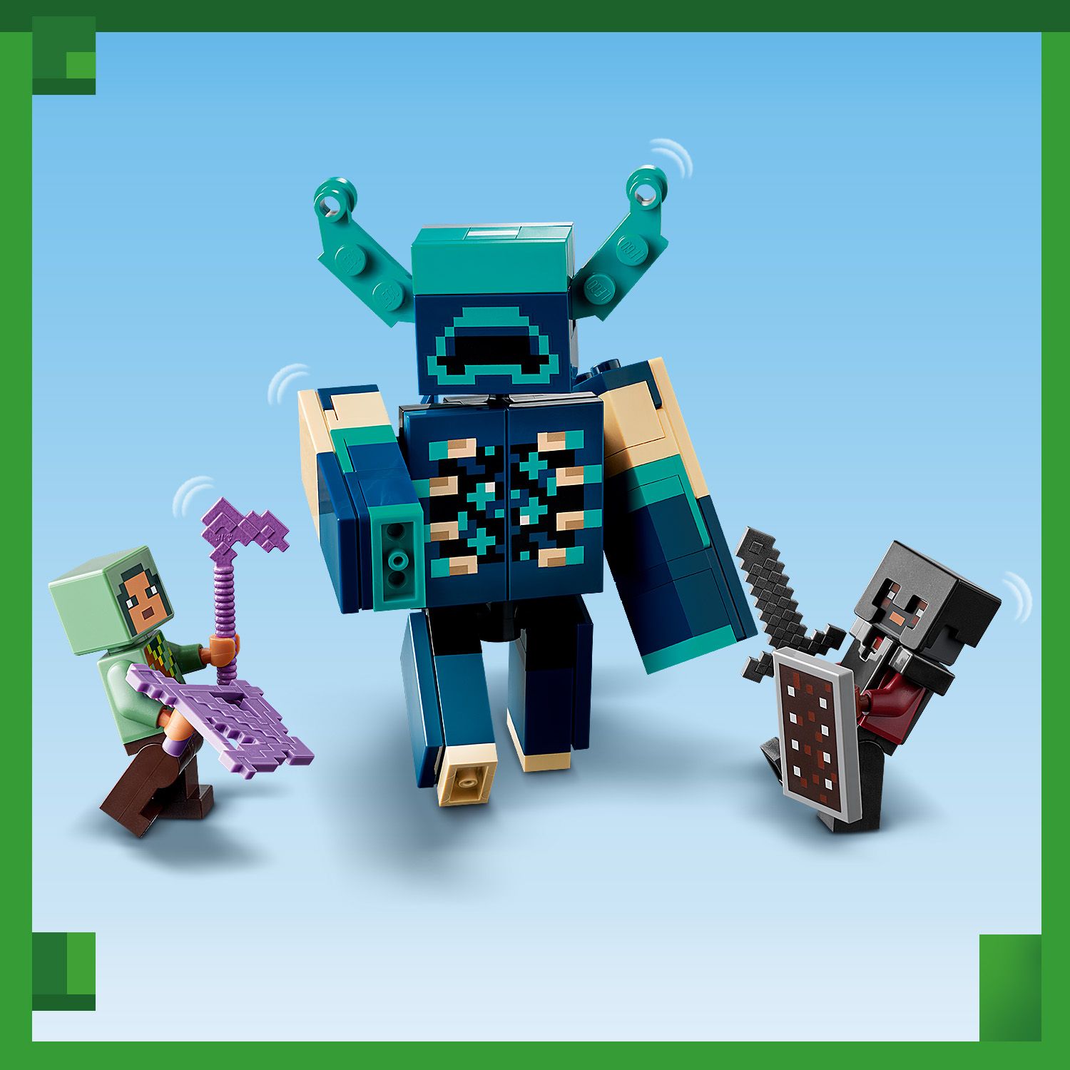 Lego minecraft warden hotsell