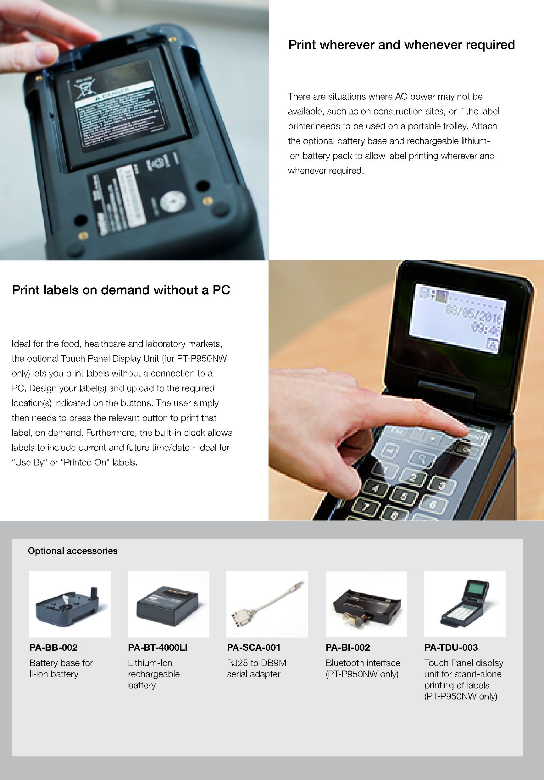 Brother PT-P950NW Label Printer P950 P950NW | Shopee Philippines