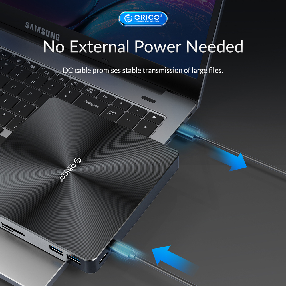 ORICO DVD-RW to USB 3.0 External CD/DVD Recorder Burner with 5V Micro ...