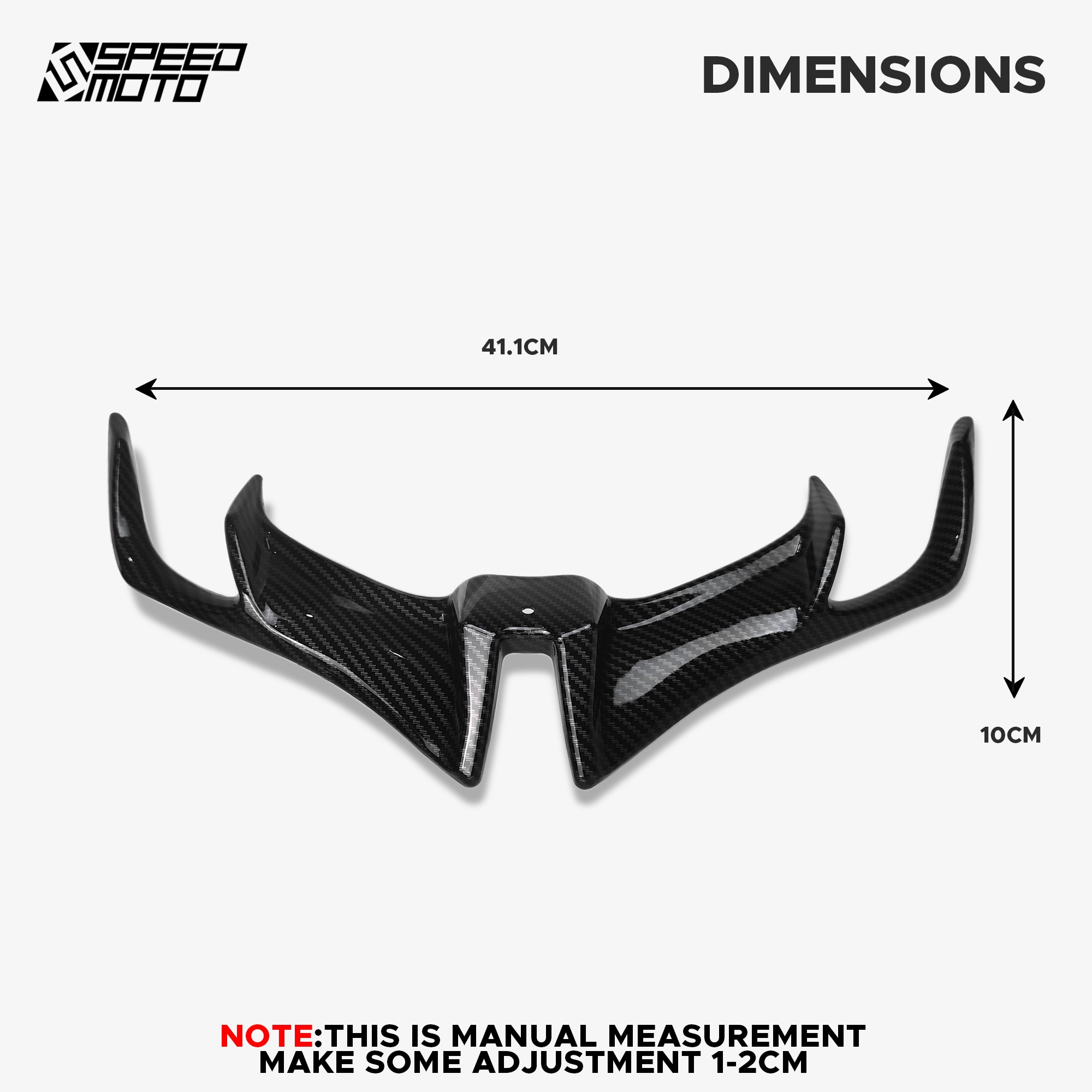 YAMAHA YZF R15 V3 FRONT FAIRING AERODYNAMIC WINGLET LOWER PROTECTOR ...
