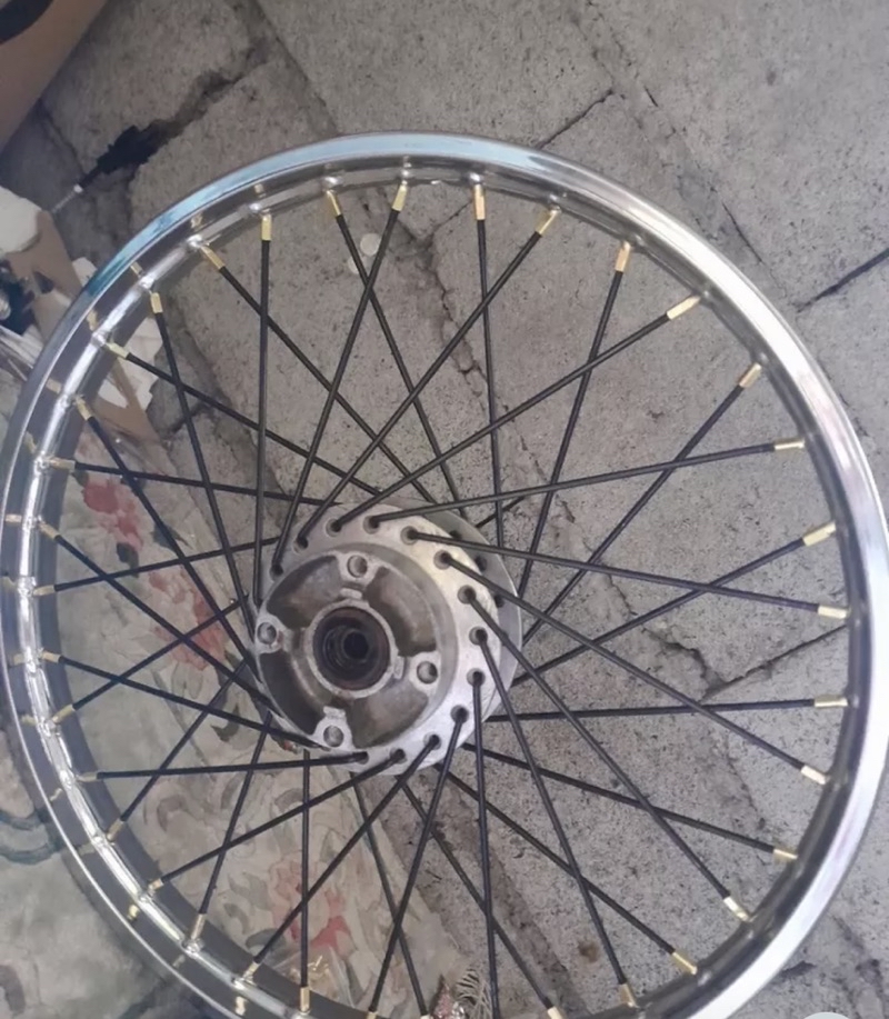 Motorcycle Spoke Rayos 10G*161 /10G*184 BLACK.SLIVER.GOLD | Shopee ...