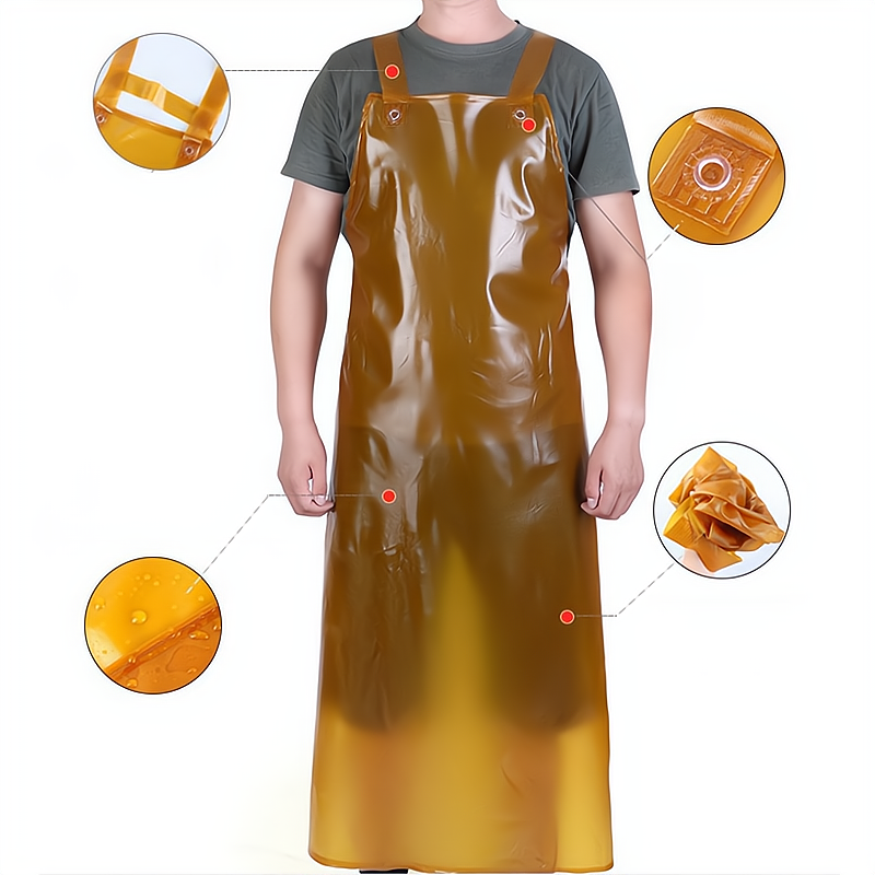 Strap Apron Waterproof And Oil Resistant Kitchen Cafeteria Adult ...