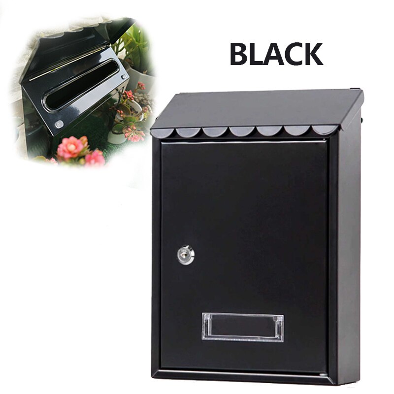 Mailbox Letterbox Secure Locking Mail Box Secure Large Storage | Shopee ...