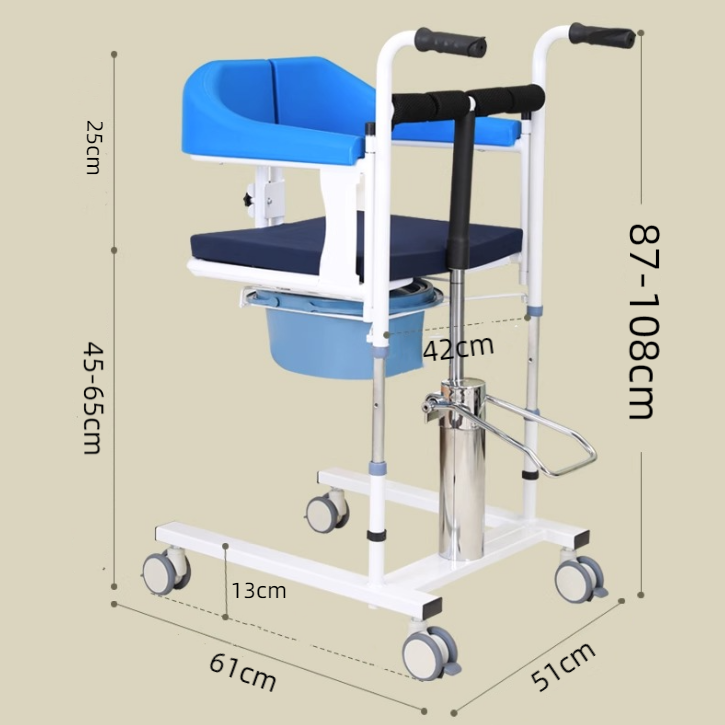lifting chair adjustable height Assistive Wheelchair for Elderly ...