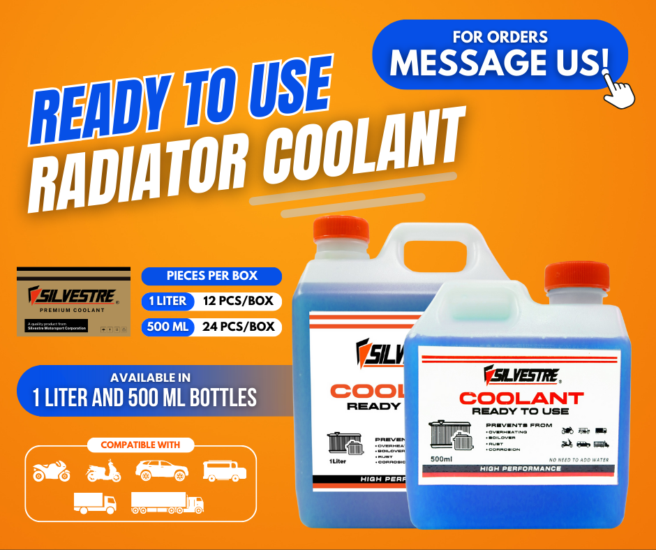 SILVESTRE Radiator Coolant High Performance Ready to Use 4L, 1L, 500ML ...