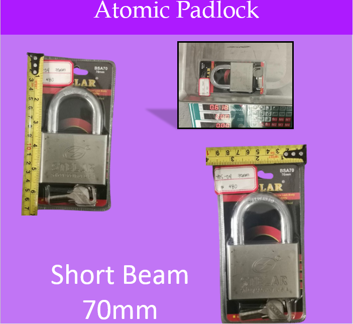 Mago Atomic Padlock Lock Door Lock Gate Lock | Shopee Philippines