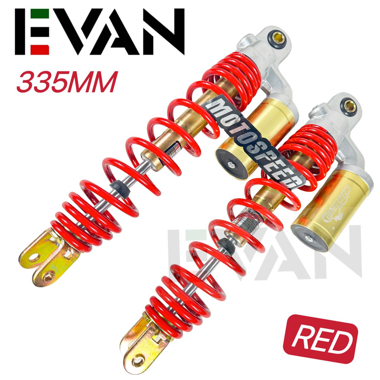 EVAN.SHOP 335mm Rear Shock Absorber Suspension For(Xmax/Namx/Adv/Pcx ...