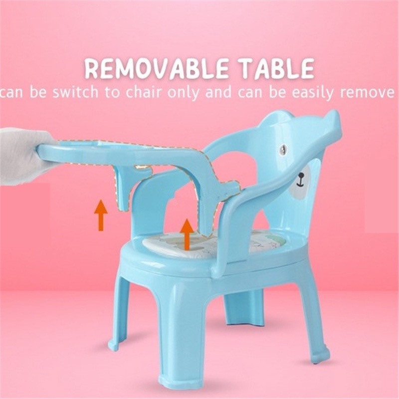 2 In 1 Baby Feeding Dining Chair with Removable Food Tray ...